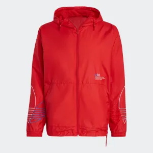 adidas Originals ADICOLOR FTO Windbreaker | Red | Men's
