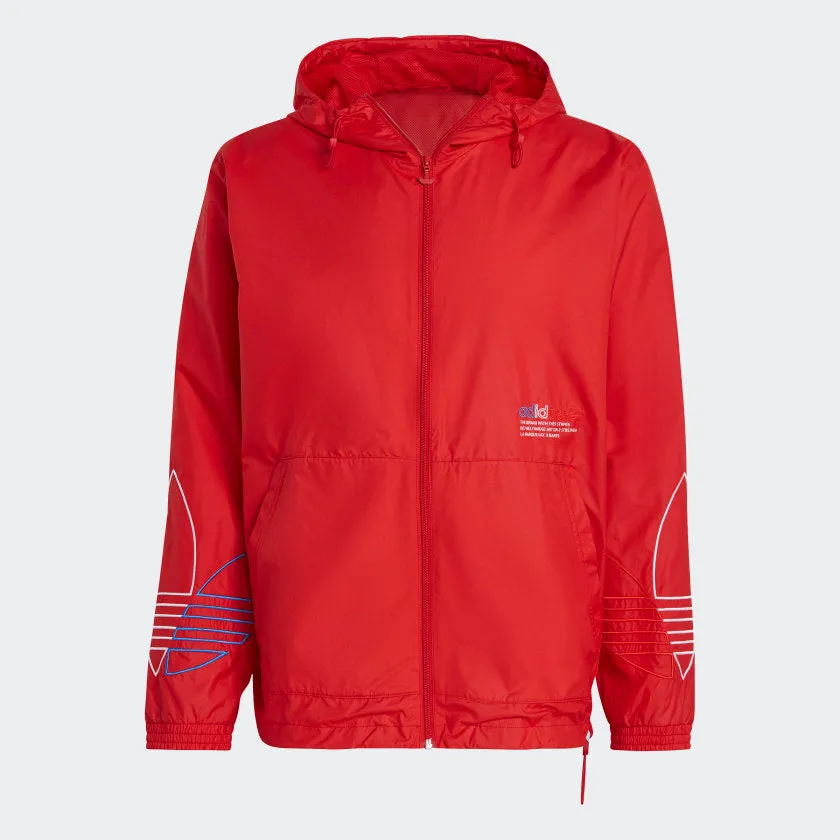 adidas Originals ADICOLOR FTO Windbreaker | Red | Men's