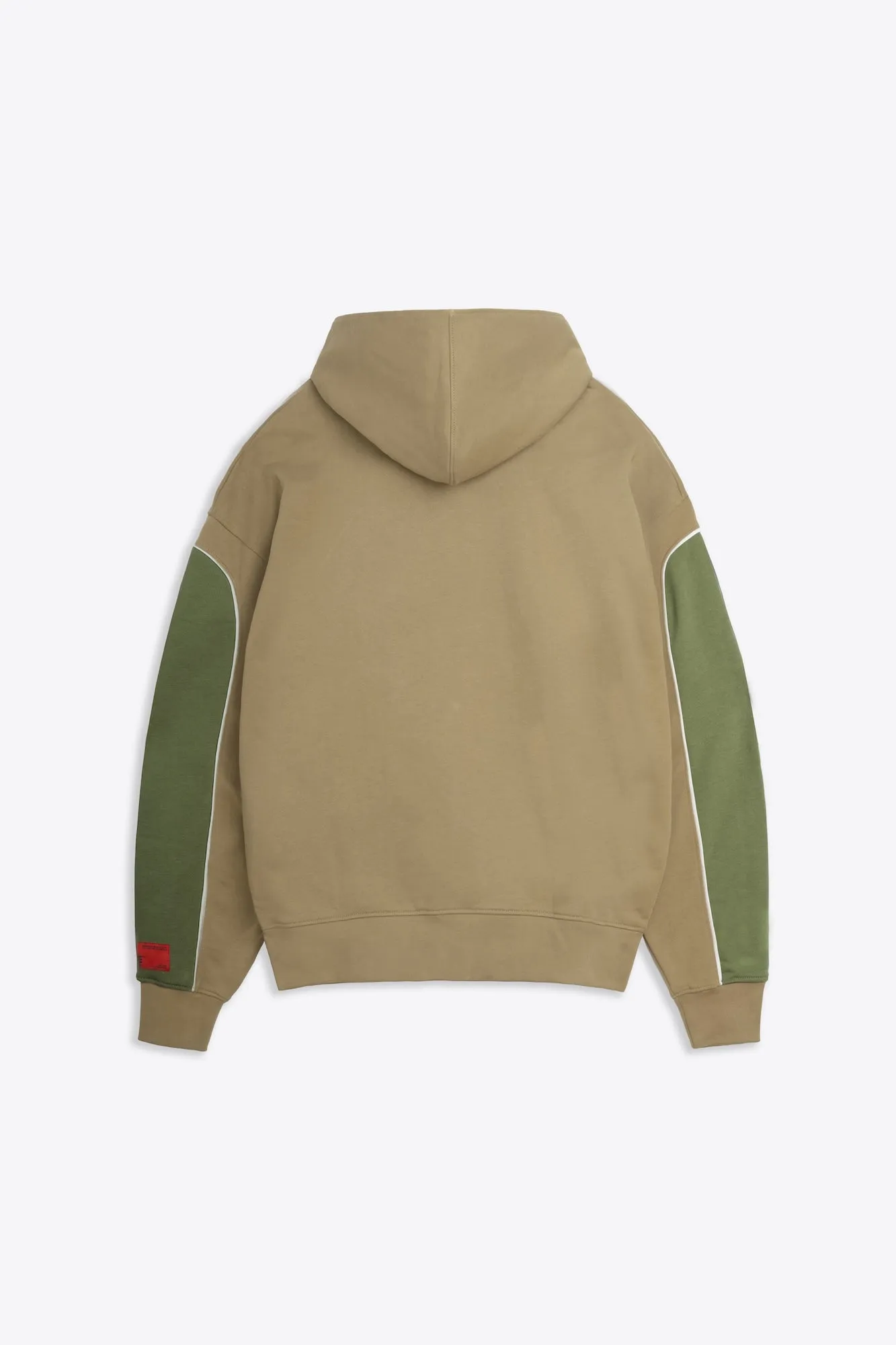 Arches Colorblocked Basic Hoodie (Moss/Wheat)