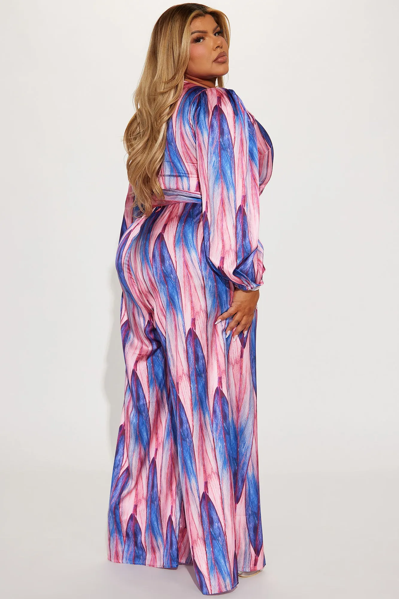 Art Of Love Jumpsuit  - Blue/combo