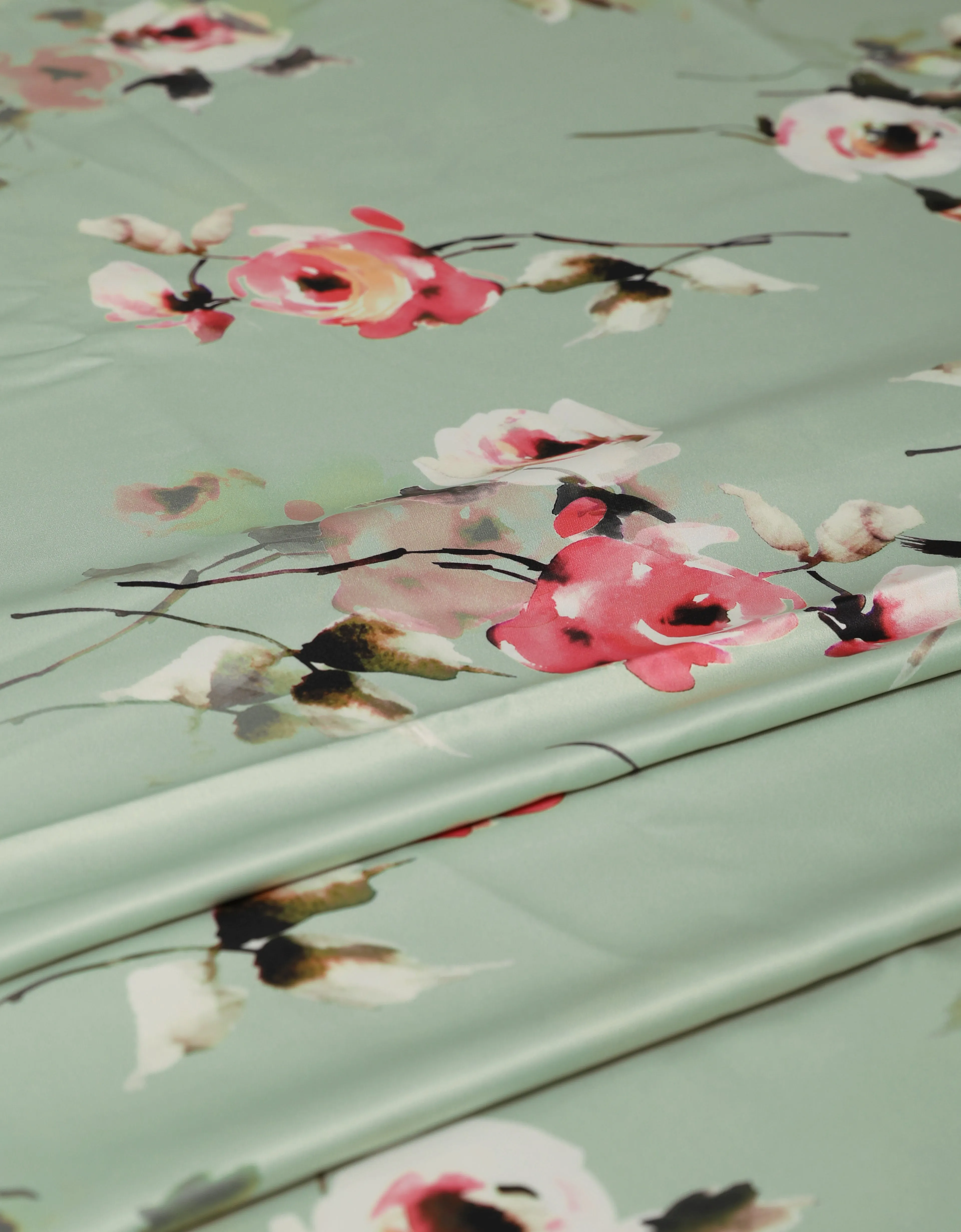BELENTINO SATIN (DUSTY GREEN)