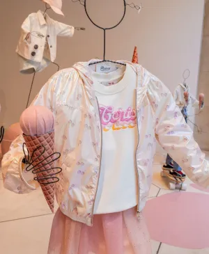 Bonpoint Gytha Windbreaker light pink