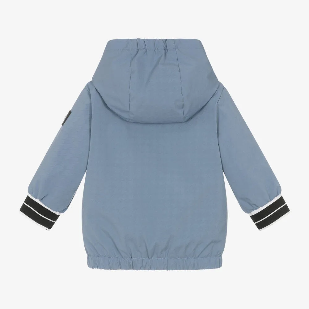 Boss Boys Blue Windbreaker Jacket