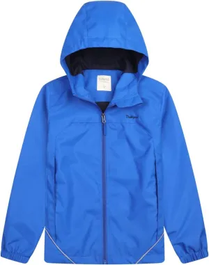 Boys Girls Rain Jacket Hooded Windbreaker Lightweight Waterproof Raincoat for Kids