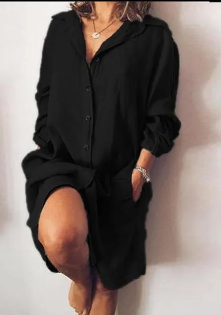 Casual Shirt Tunic dress
