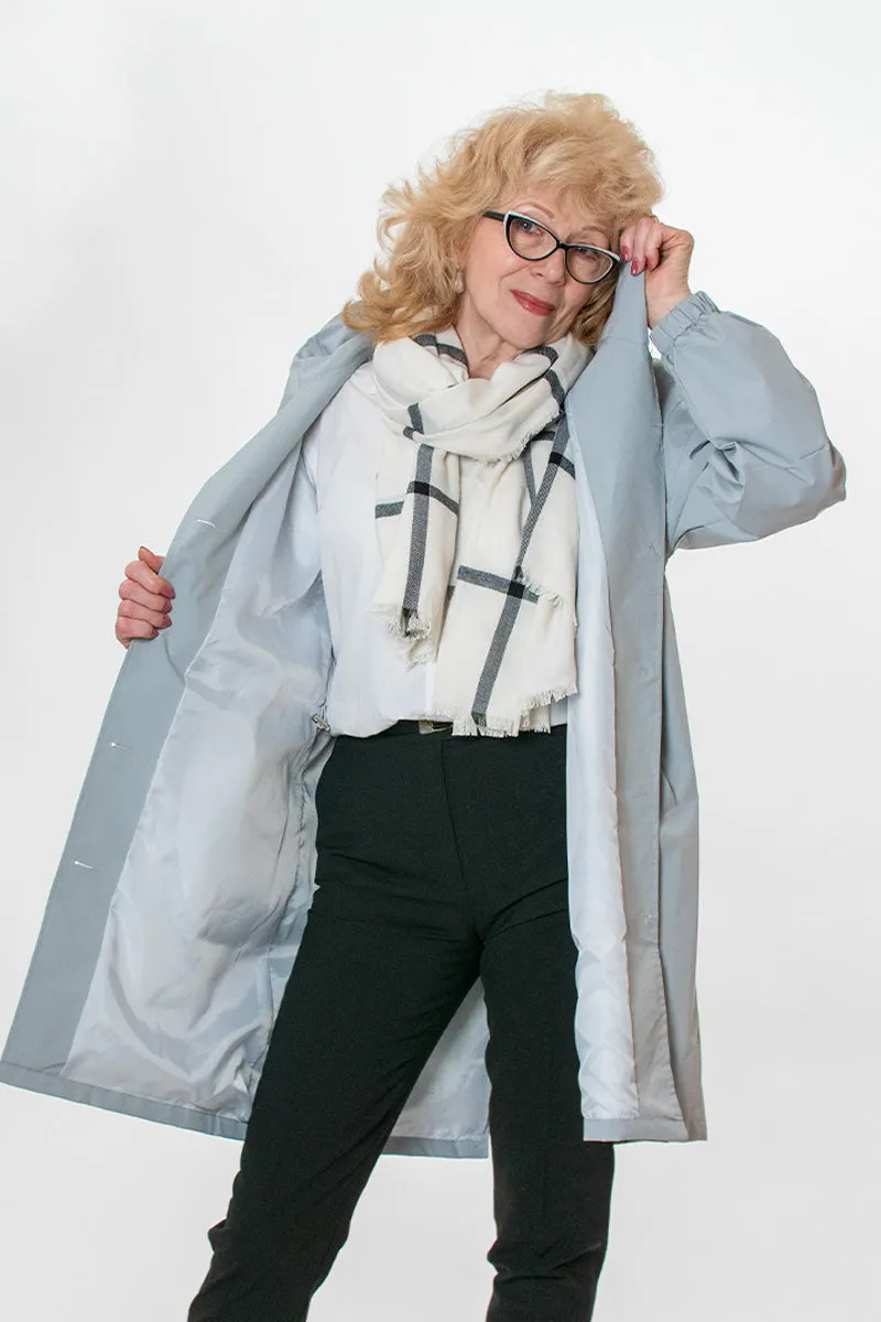 CELESTE™ - Water Resistant Oversized Hooded Windbreaker Rain Jacket