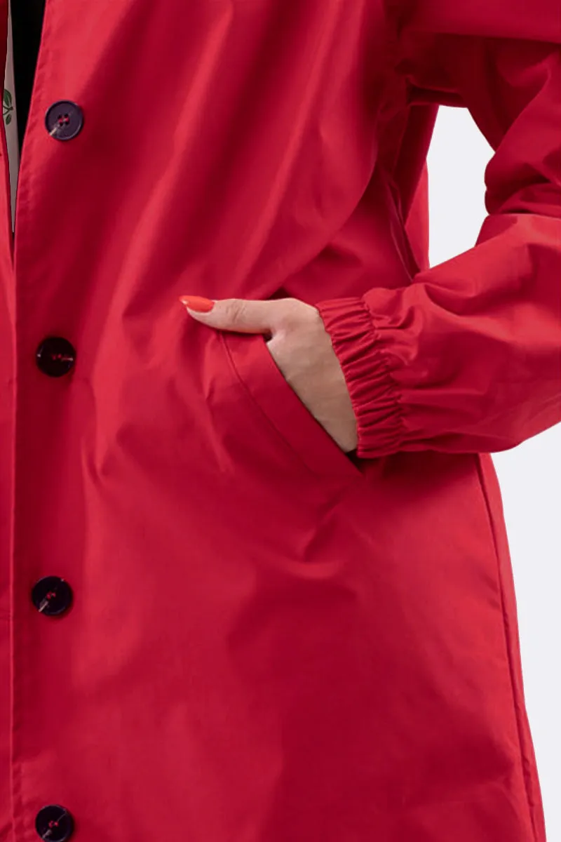 CELESTE™ - Water Resistant Oversized Hooded Windbreaker Rain Jacket