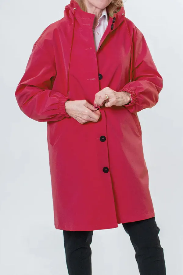 CELESTE™ - Water Resistant Oversized Hooded Windbreaker Rain Jacket
