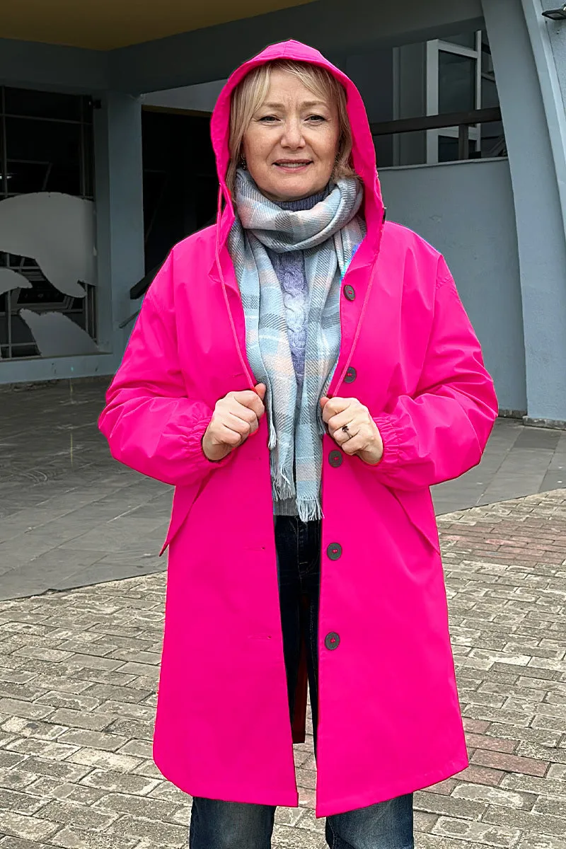 CELESTE™ - Water Resistant Oversized Hooded Windbreaker Rain Jacket