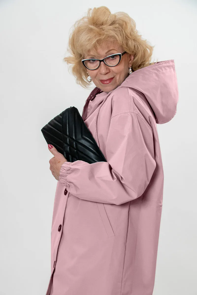 CELESTE™ - Water Resistant Oversized Hooded Windbreaker Rain Jacket