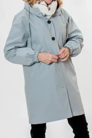 CELESTE™ - Water Resistant Oversized Hooded Windbreaker Rain Jacket