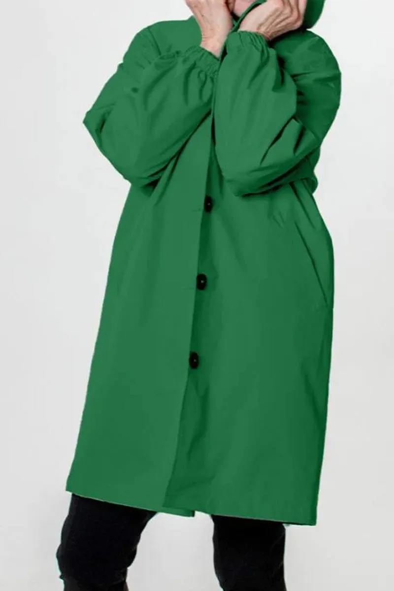 CELESTE™ - Water Resistant Oversized Hooded Windbreaker Rain Jacket