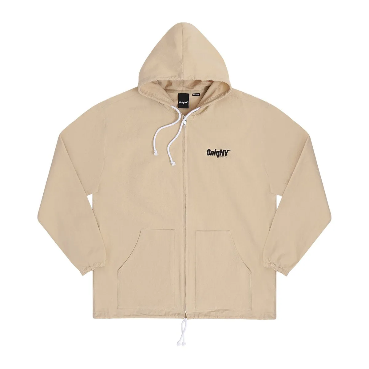 Court Logo Hooded Windbreaker