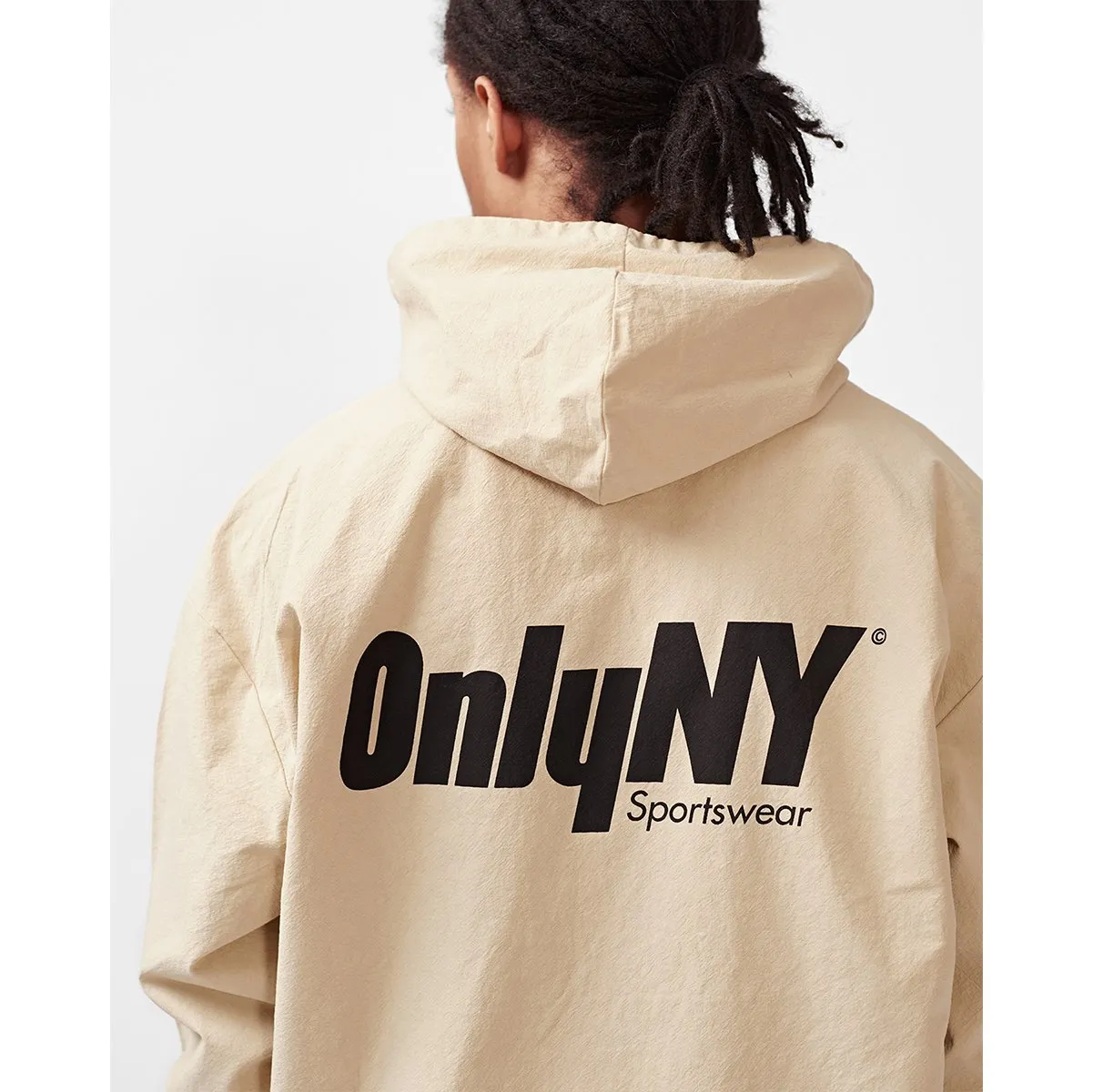 Court Logo Hooded Windbreaker