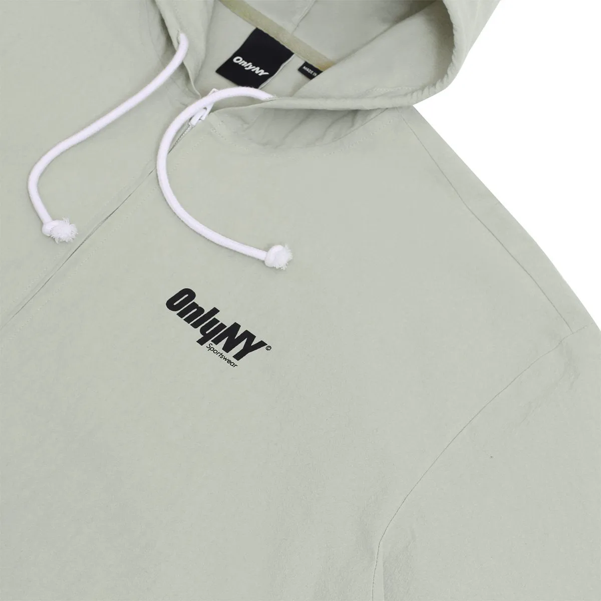 Court Logo Hooded Windbreaker