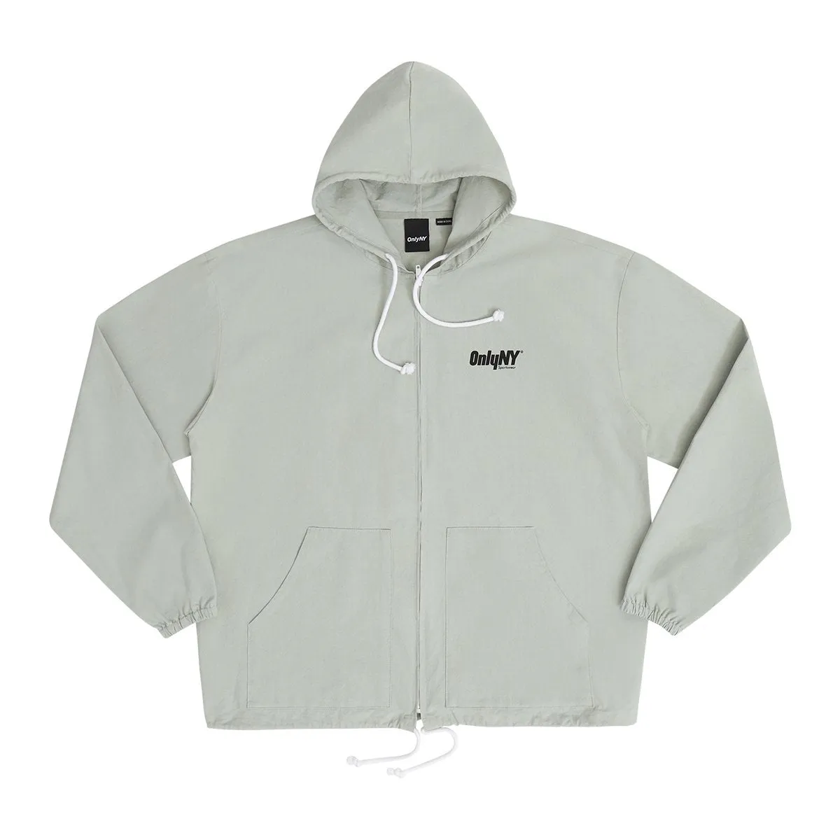 Court Logo Hooded Windbreaker