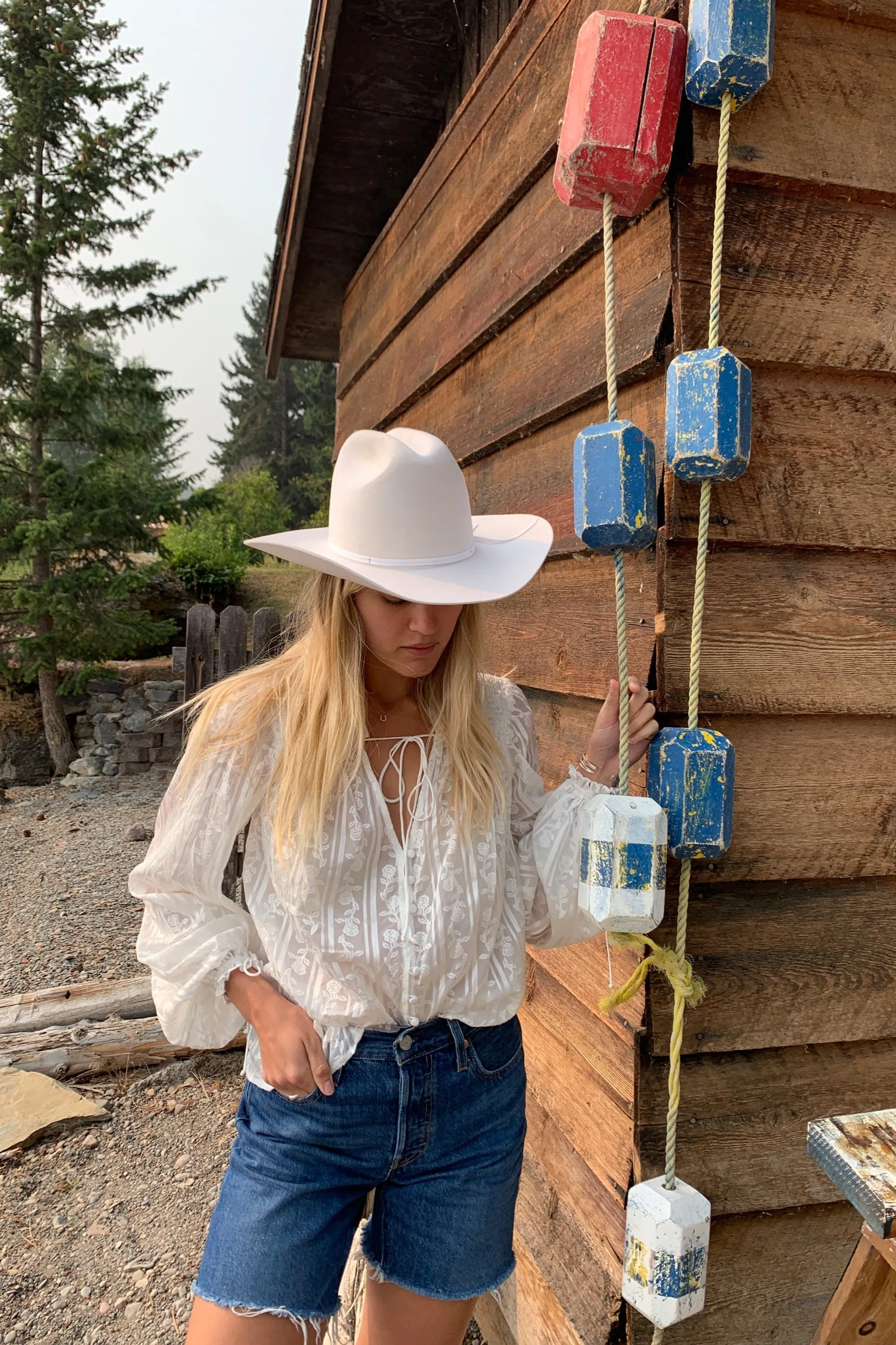 Creme Grace Blouse