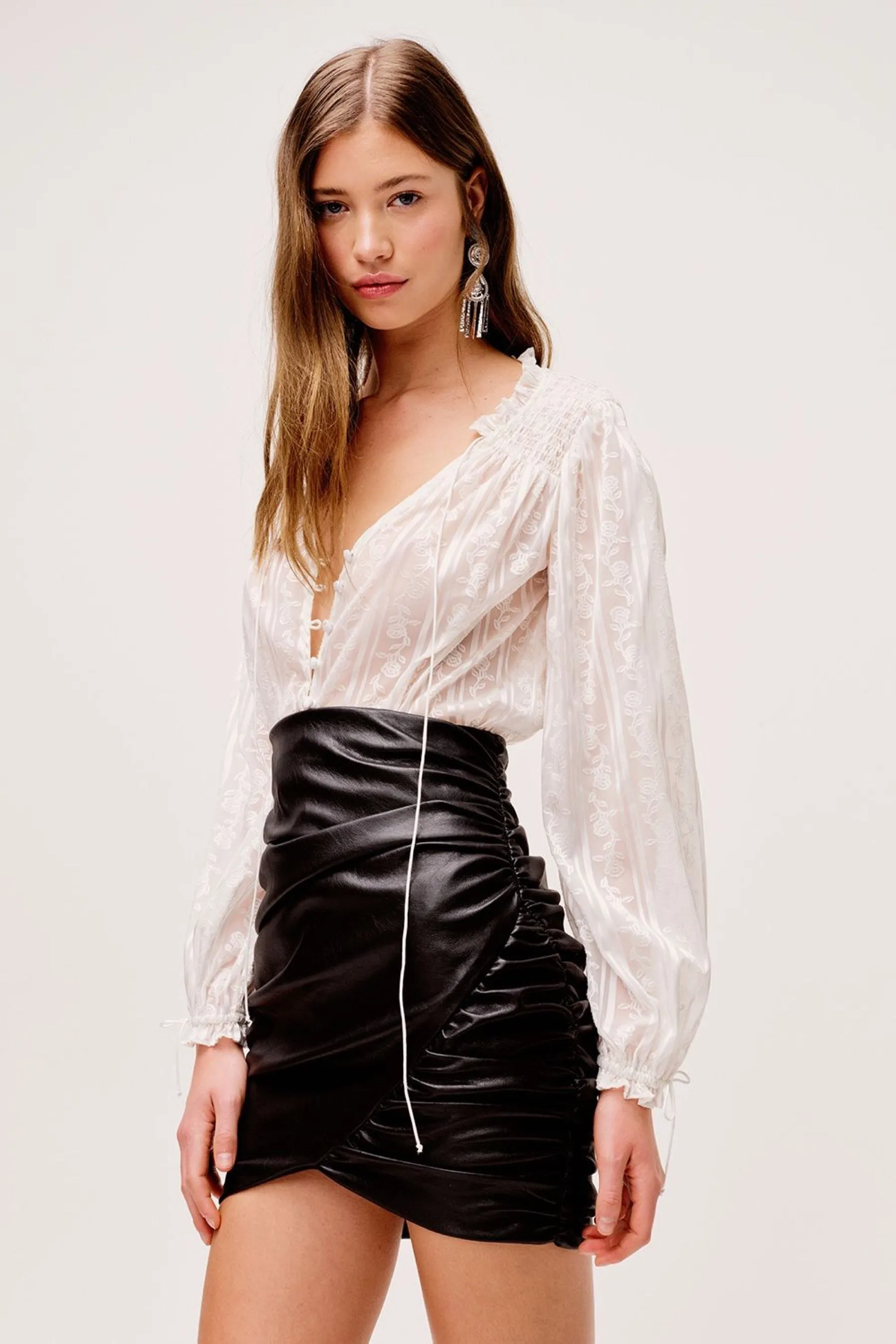 Creme Grace Blouse