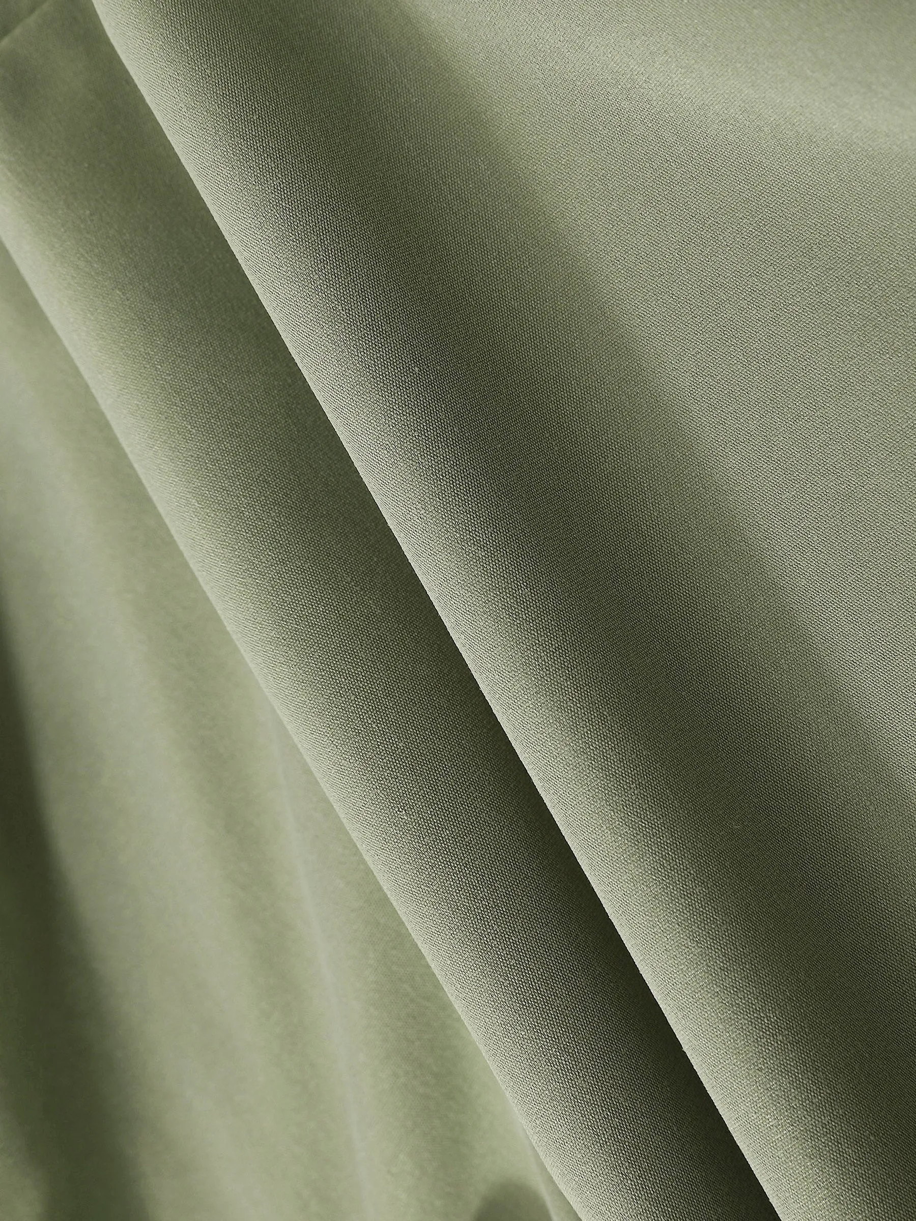Gathered A-line Round Skirt