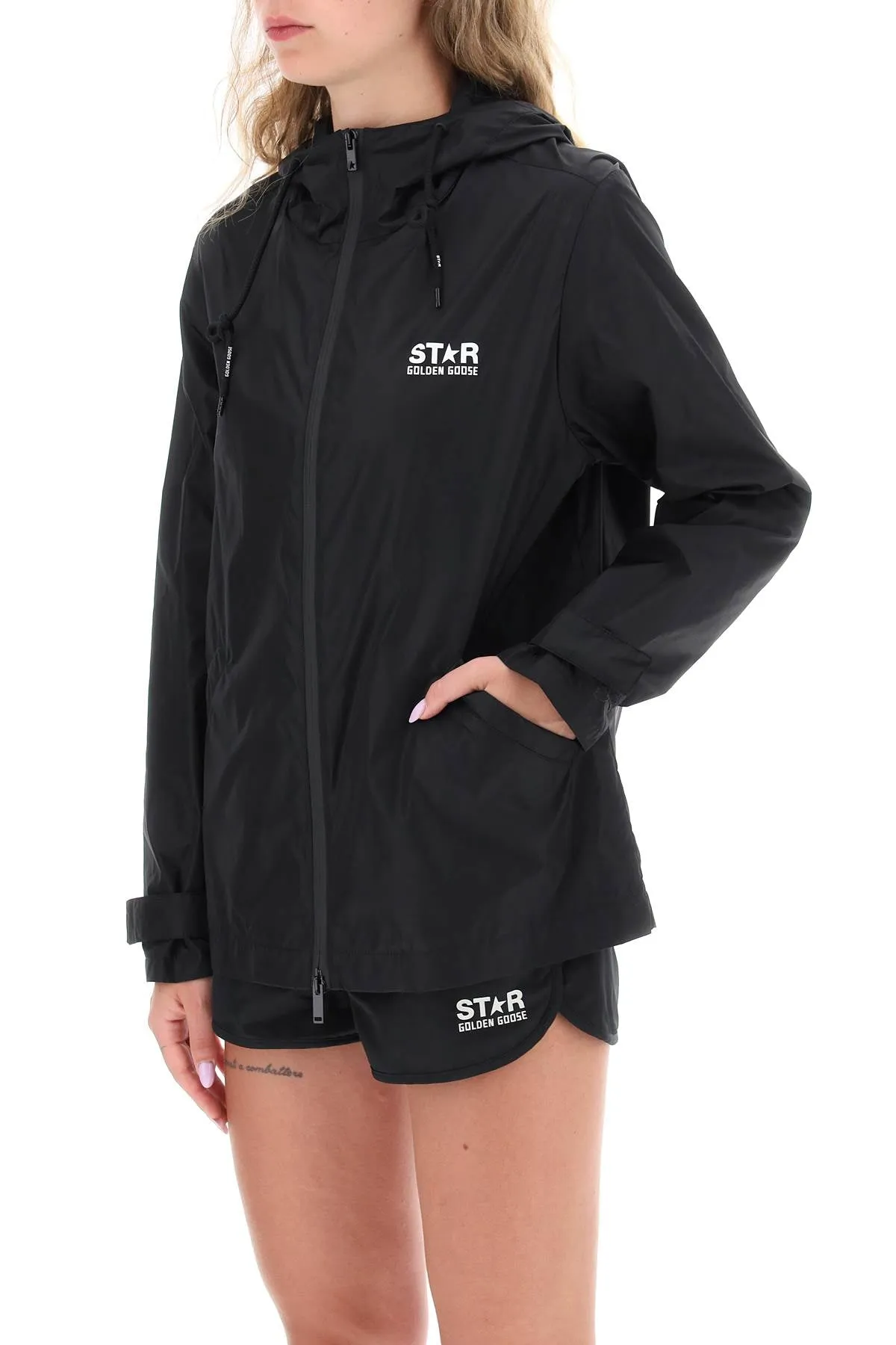 Golden Goose Daris Hooded Windbreaker