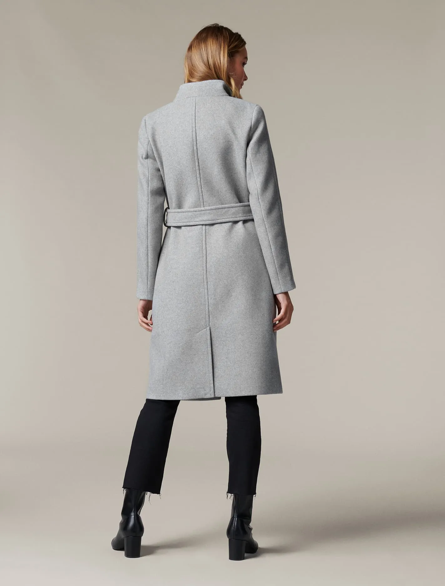 Heather Wrap Coat