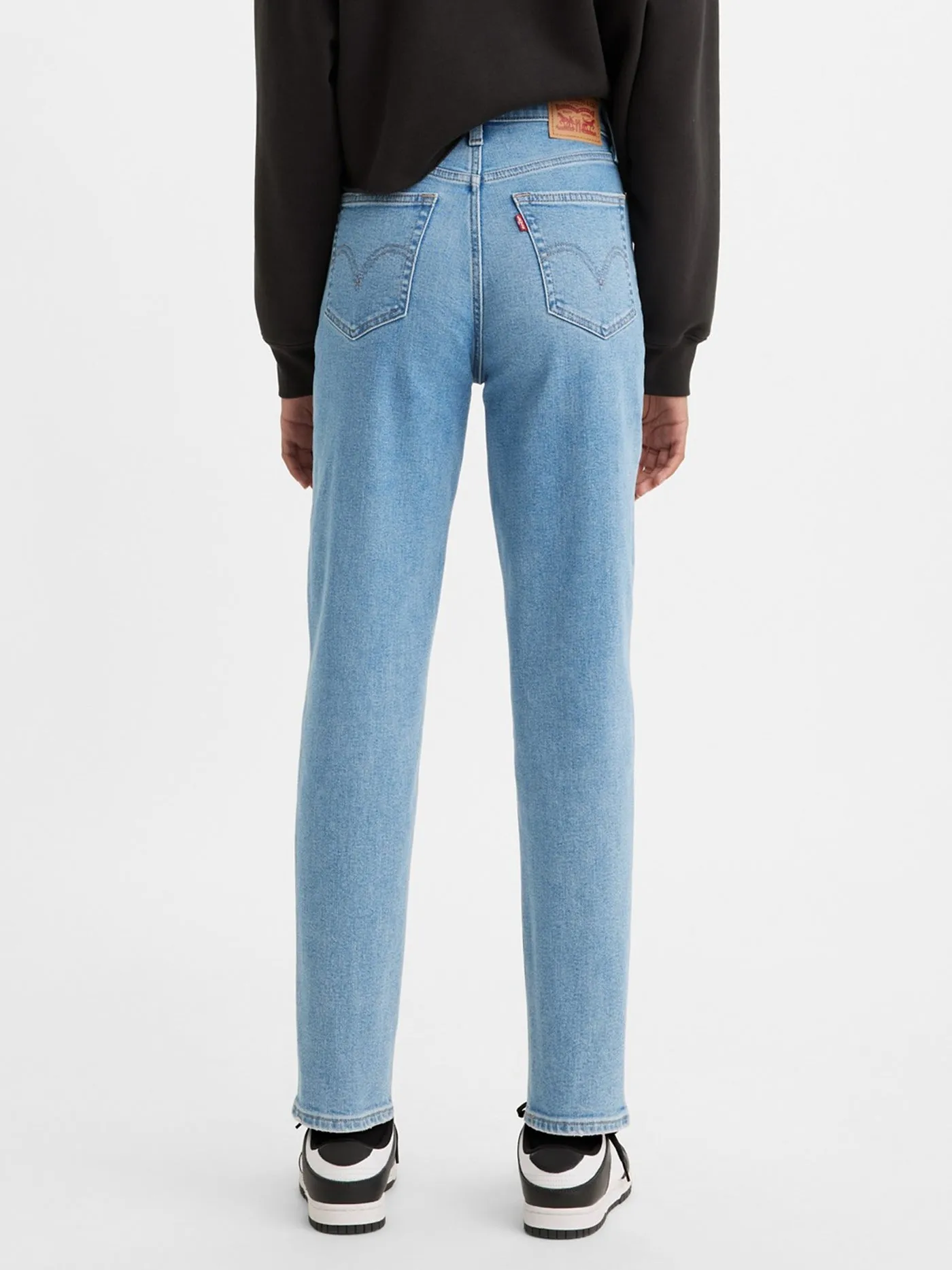 High Waisted Mom Now You Know Jeans