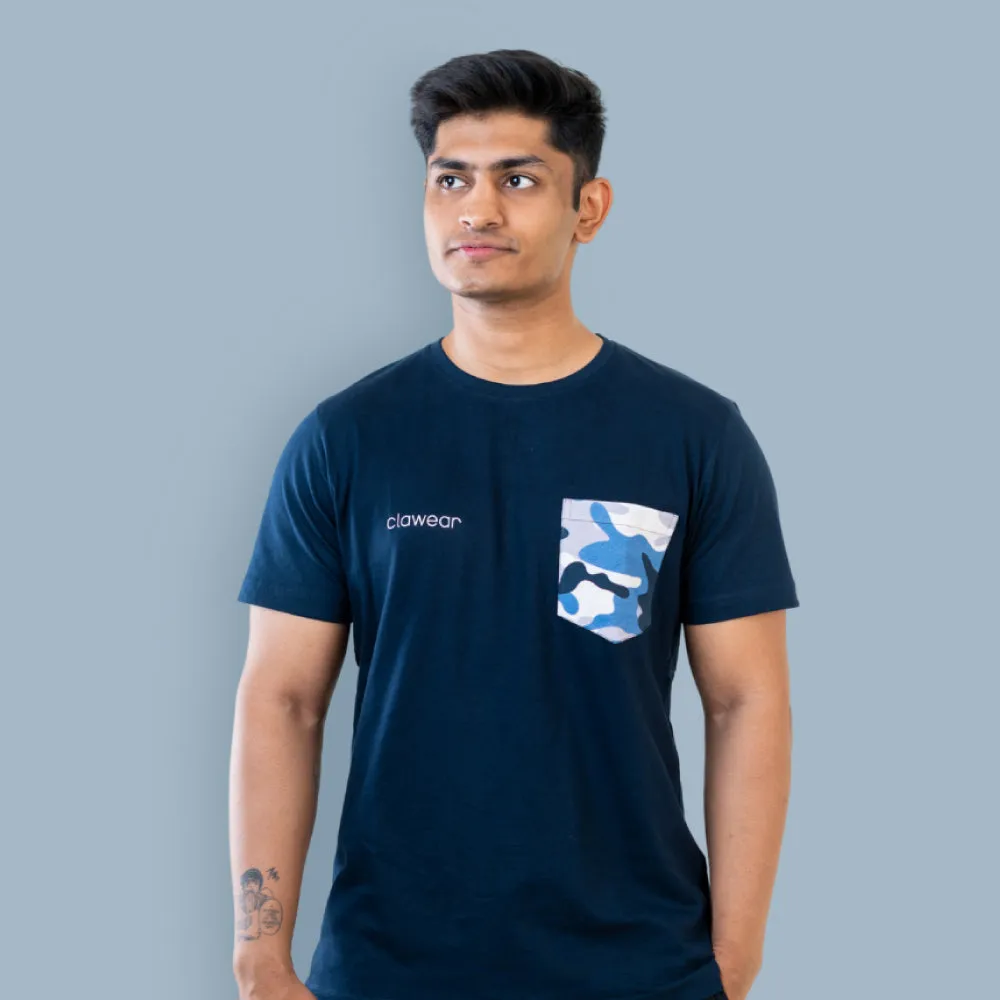 Kaziranga Unisex Round Neck T-Shirt with Pocket