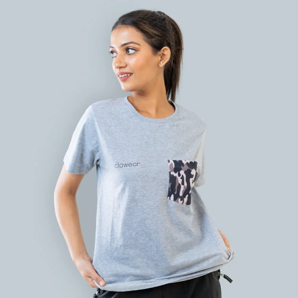 Kaziranga Unisex Round Neck T-Shirt with Pocket