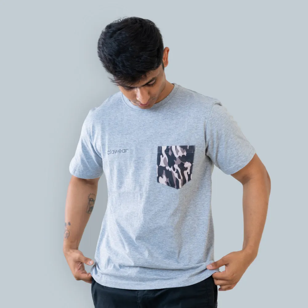 Kaziranga Unisex Round Neck T-Shirt with Pocket