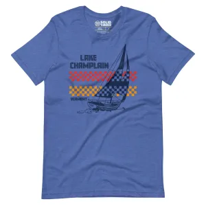 Lake Champlain VT Sailboat Soft Style T-Shirt
