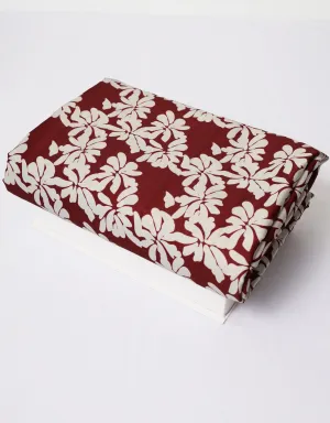 LIORA SATIN - 4 METERS  (MAROON)