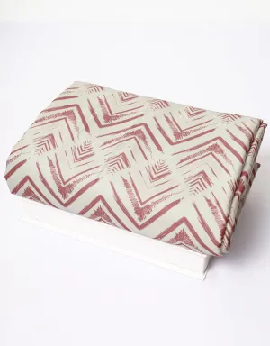 LIORA SATIN - 4 METERS (OFF WHITE   DUSTY PINK)