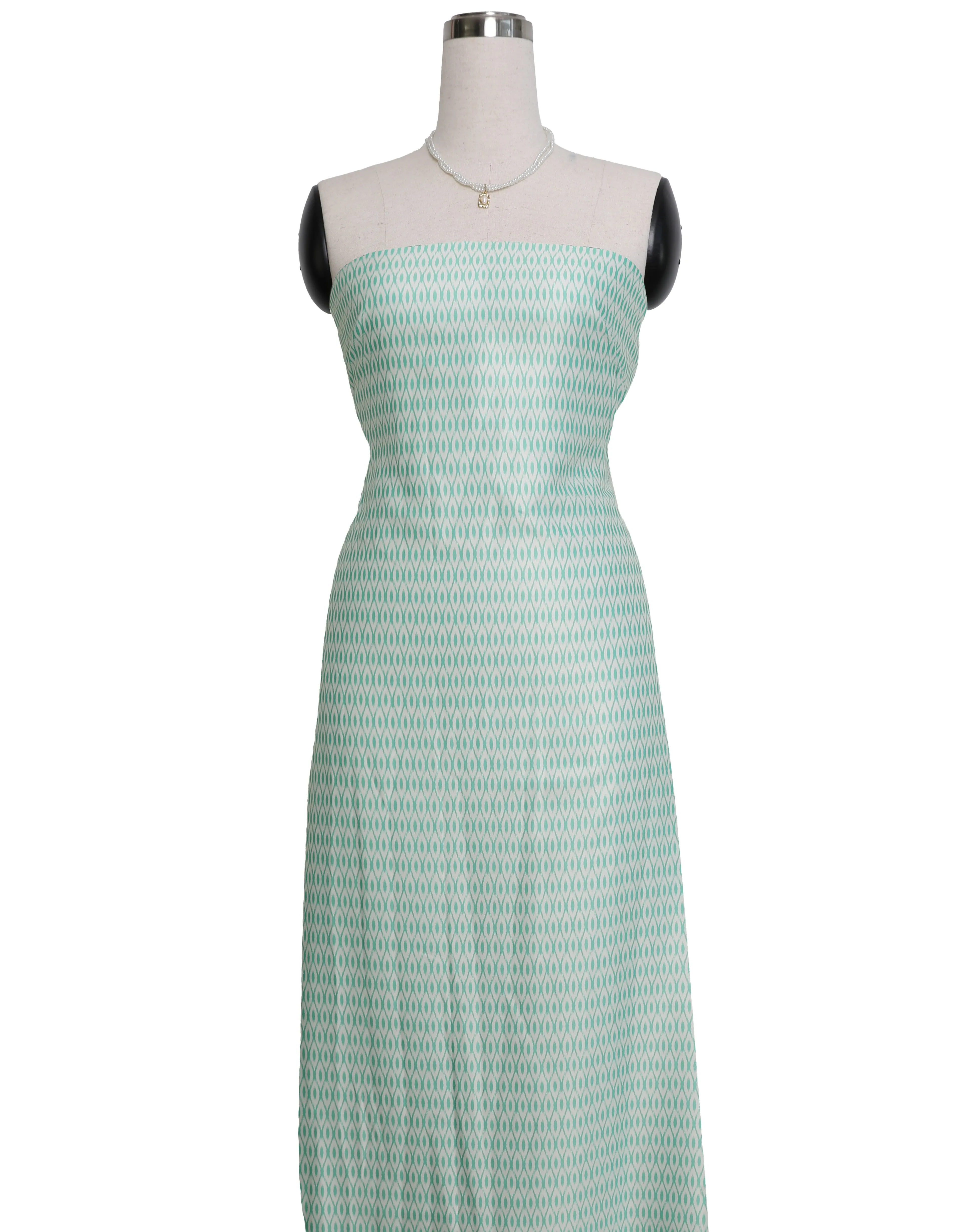 LIORA SATIN (OFF WHITE   MINT GREEN)