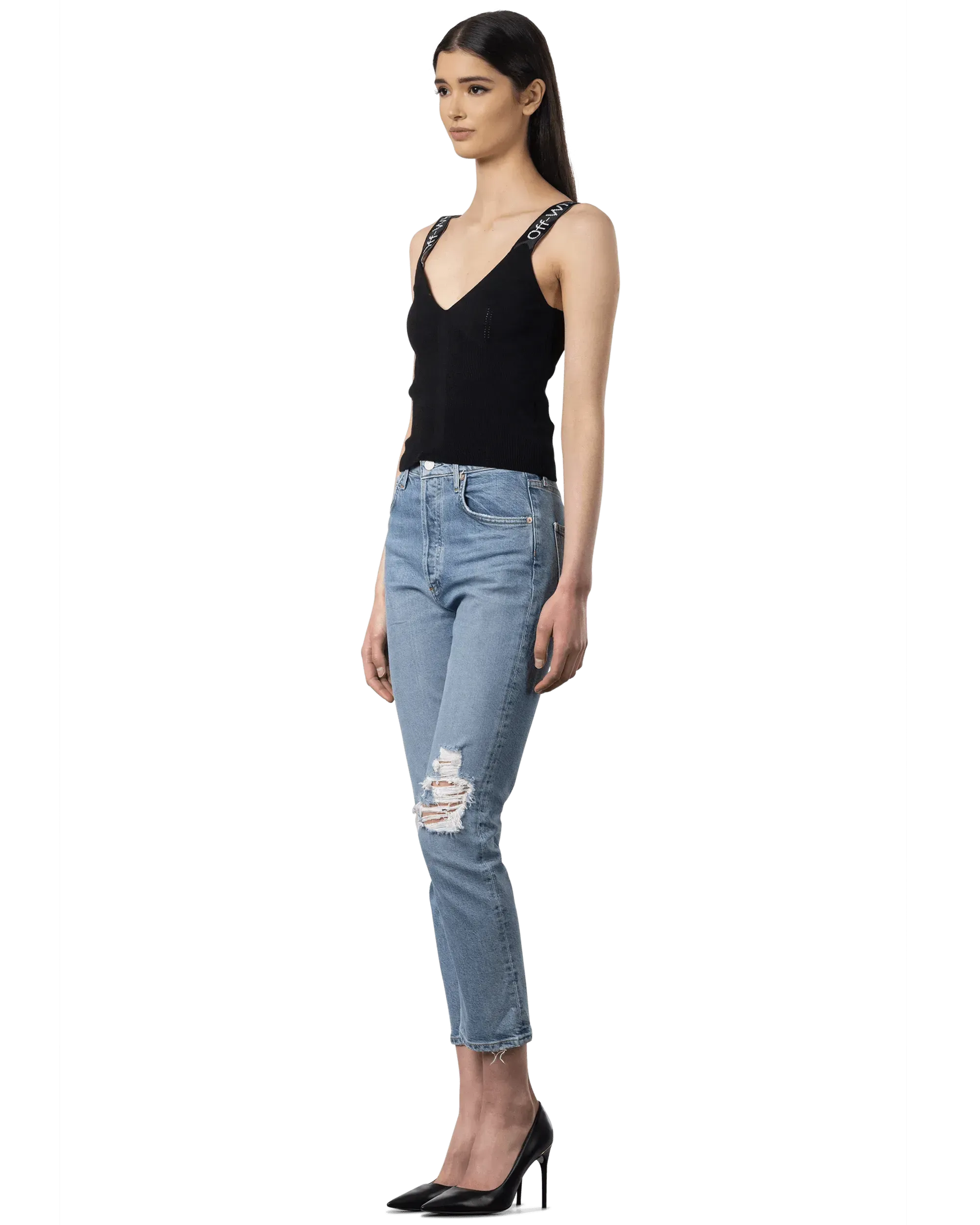 Logo Strap Tank Top