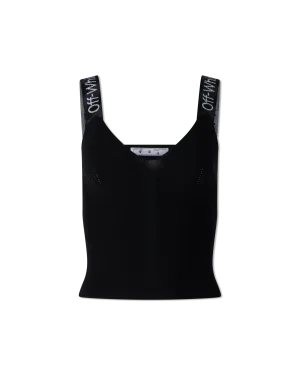 Logo Strap Tank Top