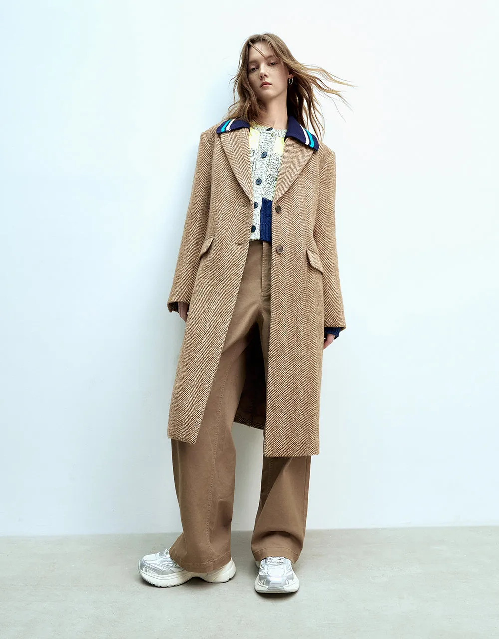 Longline Woolen Coat