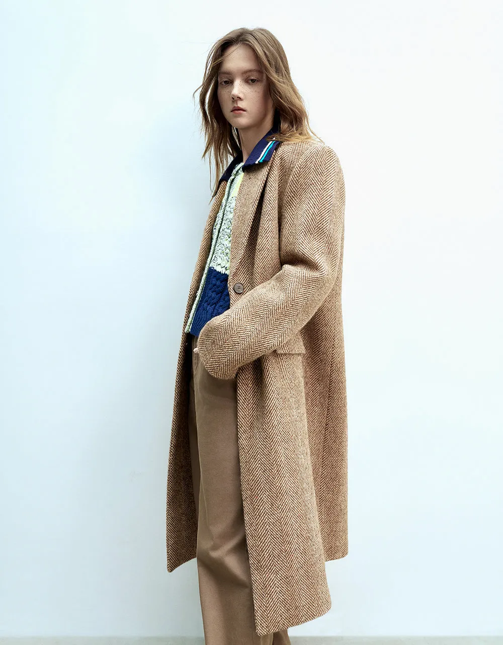Longline Woolen Coat