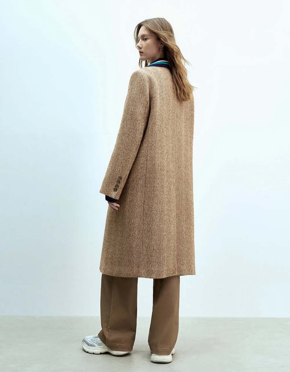 Longline Woolen Coat