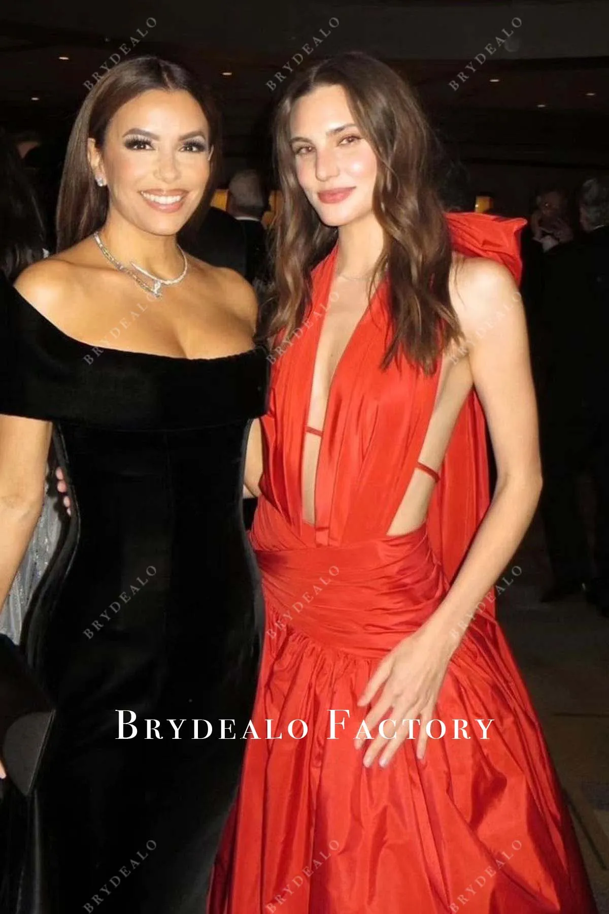 Macarena Achaga 2024 Oscars Red Carpet Taffeta Dress