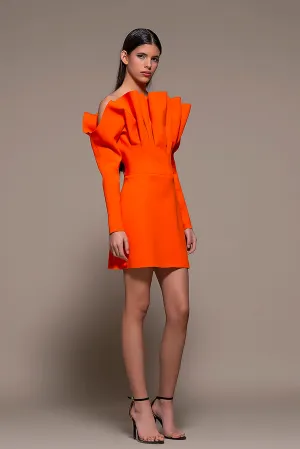 Off-The-shoulder Short Dress