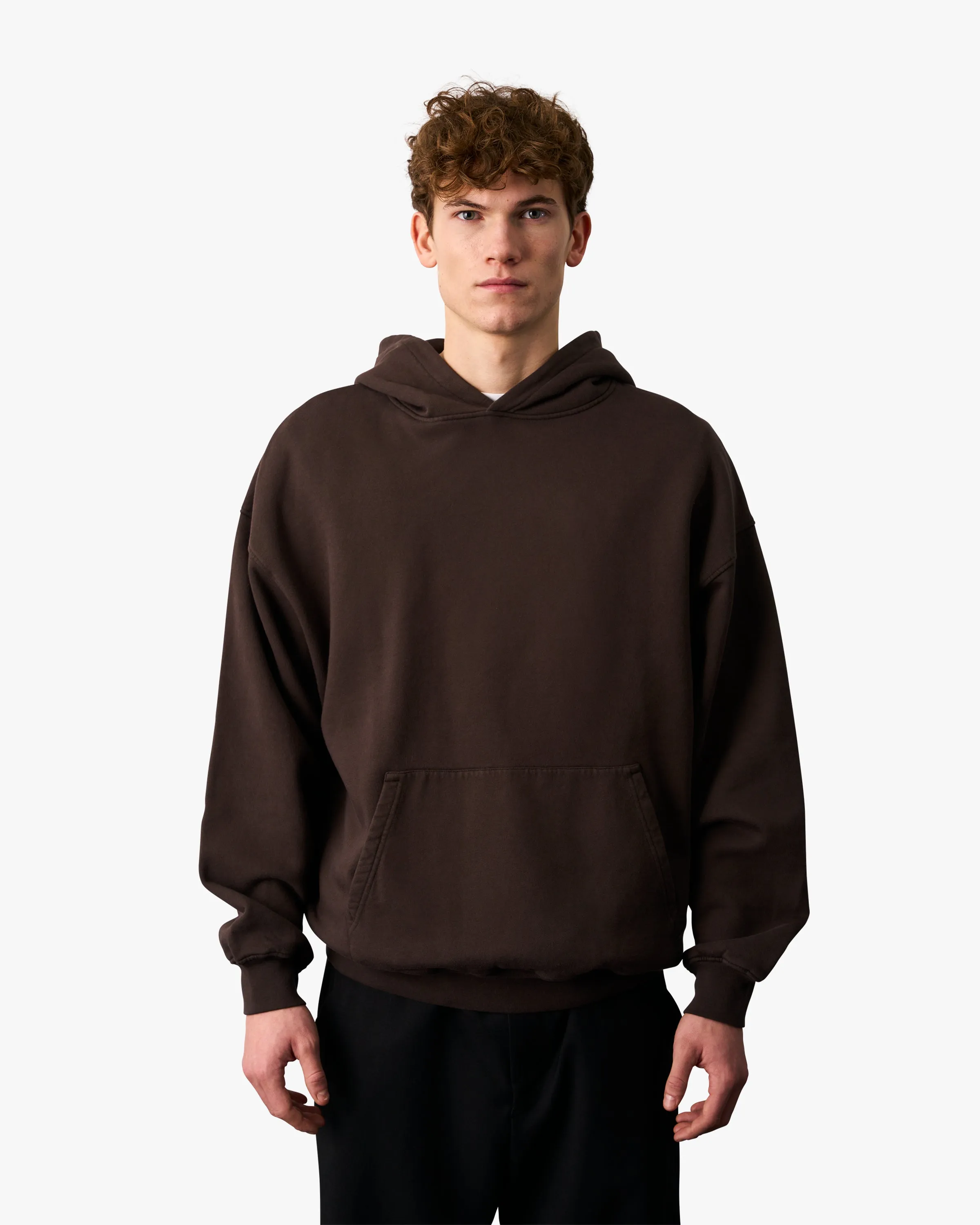 Organic Oversized Hood - Sandstone Orange