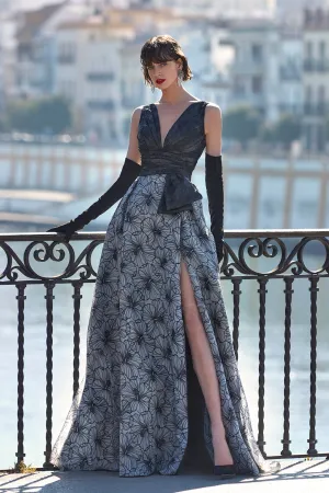 Organza Sleeveless A-line Dress