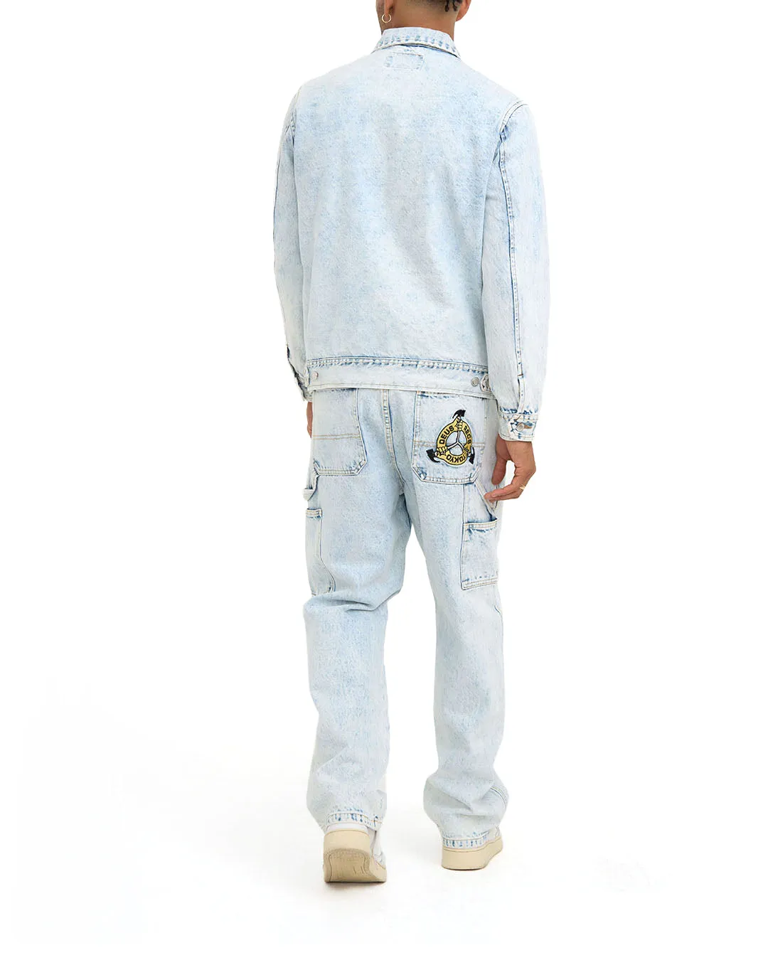 Ortiz Garage Jacket - Light Blue Wash