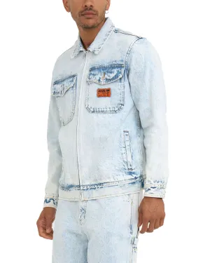 Ortiz Garage Jacket - Light Blue Wash