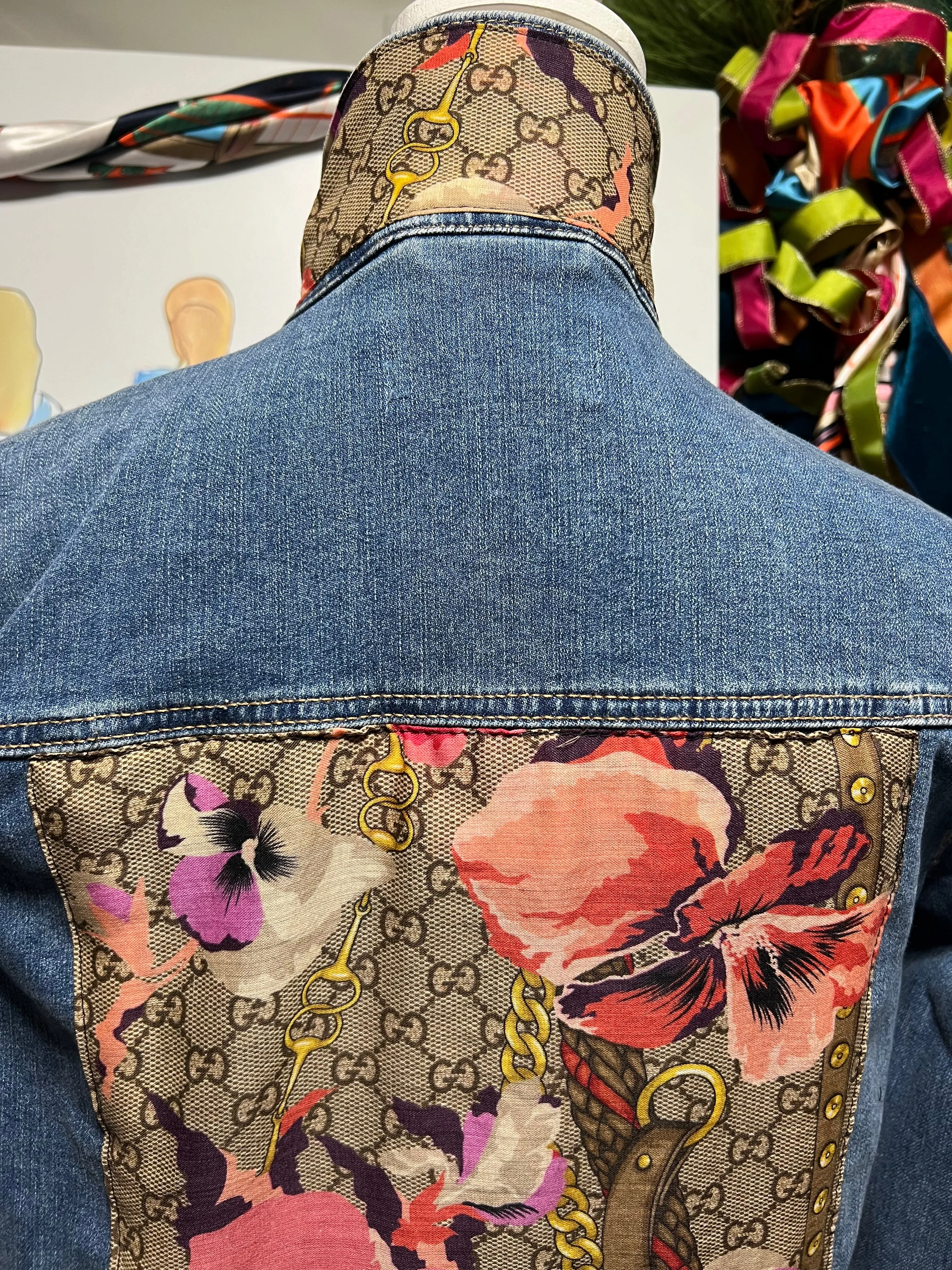 Poppy Pink Monogram Jacket