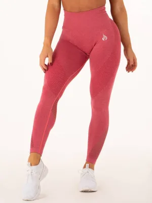 Ryderwear Seamless Tights - Hot Pink Marl
