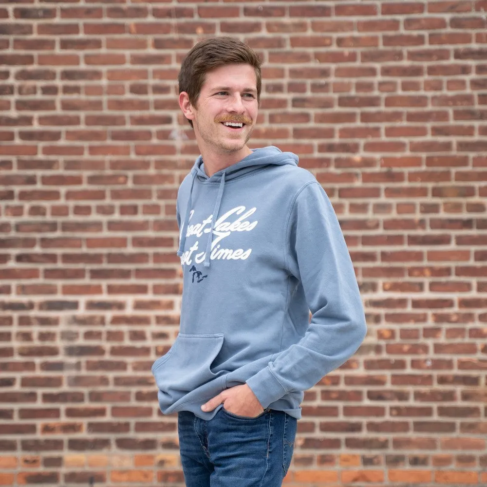 Script Great Lakes Great Times Hoodie (Discontinued)