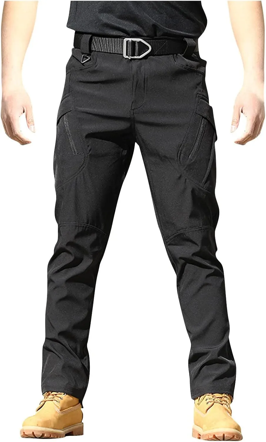 Tactical Cargo Pants for Men Ripstop Water Resistant Camo Hiking Pants Stretch Lightweight Work Pant Multi Pockets