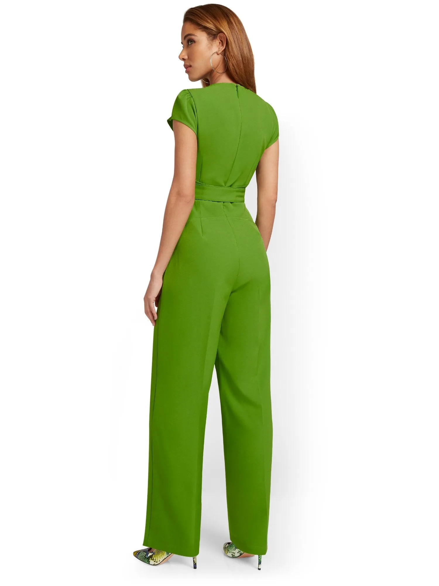 Tall Corset-Waist Jumpsuit