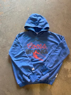 The Laundry Room Coors Skiing Hideout Hoodie - Vintage Blue